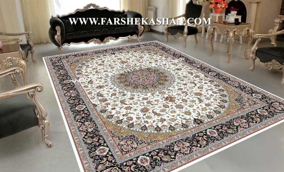 فرش مدل اصفهان فرش کاشان 